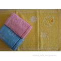 Cotton Jacquard Hand Towels With Embroidery Bear